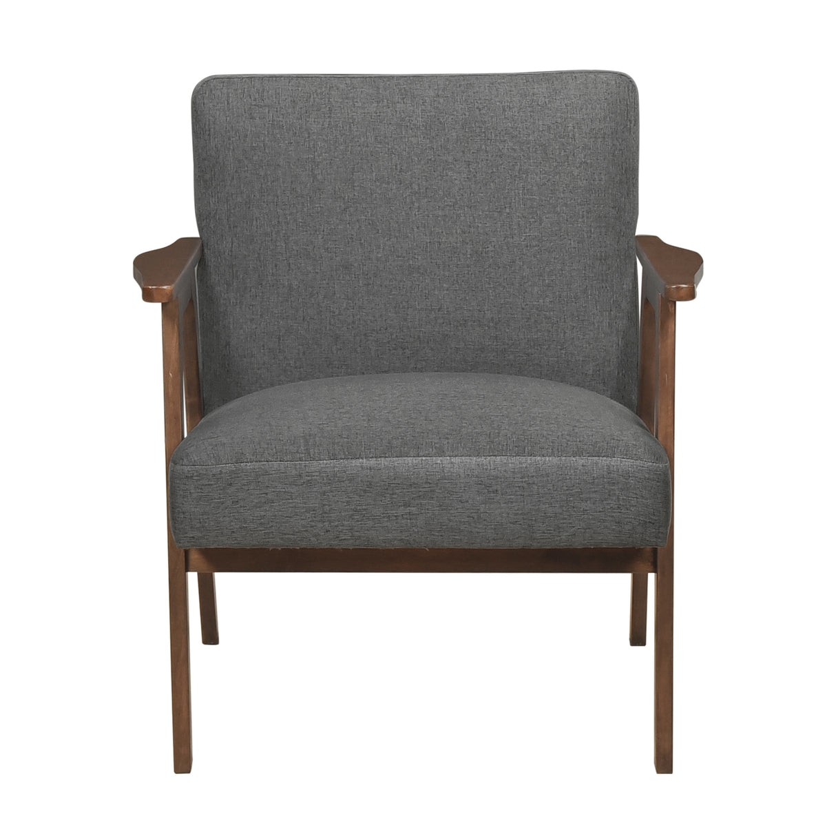 Omara Dark Gray Accent Chair from Homelegance - Luna Furniture