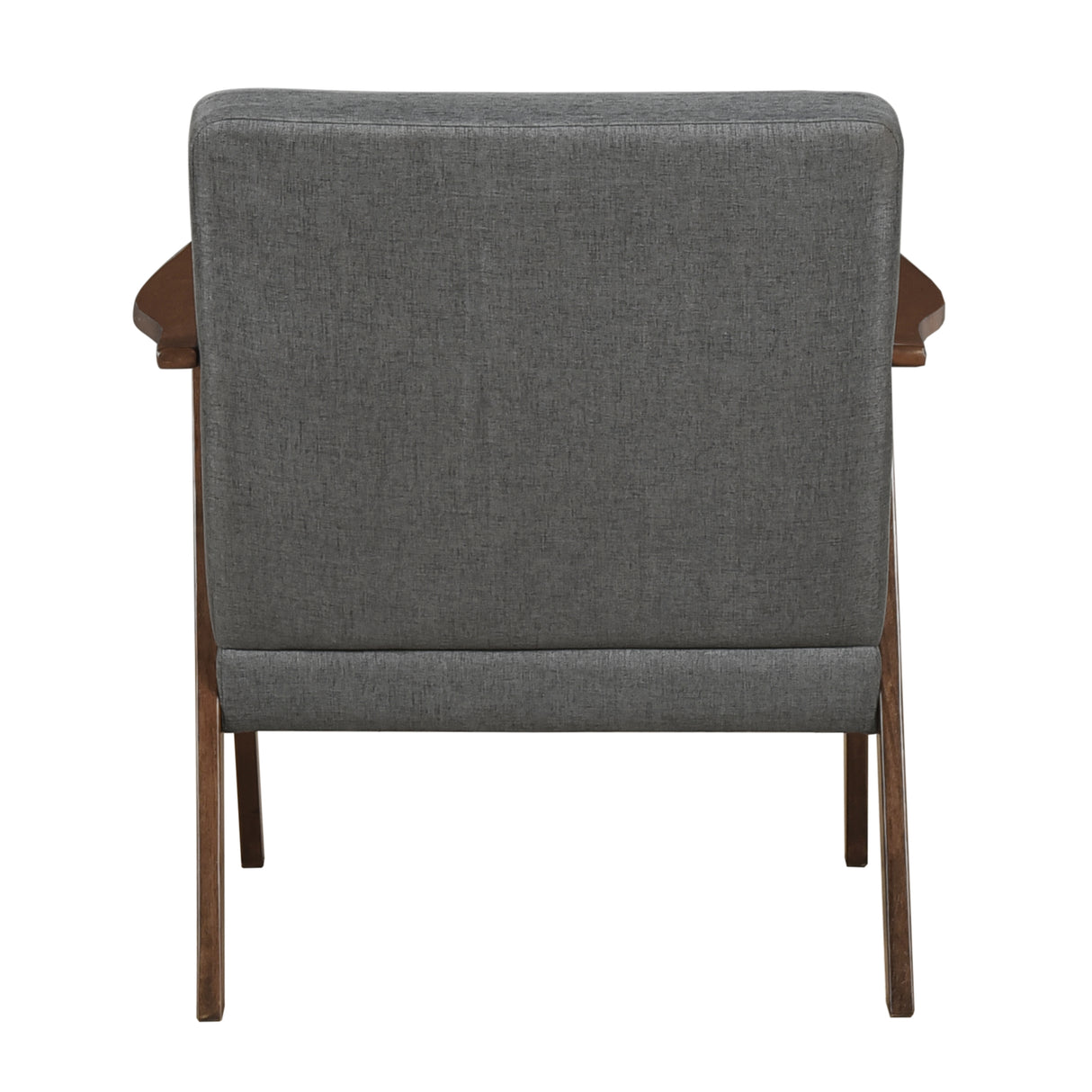 Omara Dark Gray Accent Chair from Homelegance - Luna Furniture
