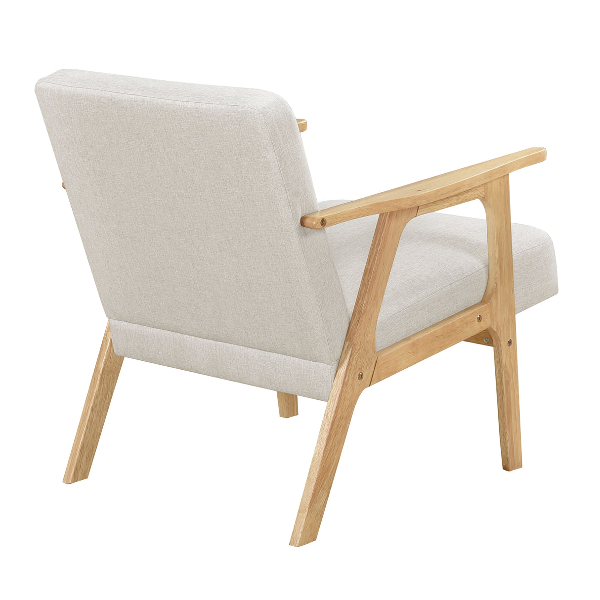Omara Natural Beige Accent Chair from Homelegance - Luna Furniture