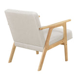 Omara Natural Beige Accent Chair from Homelegance - Luna Furniture