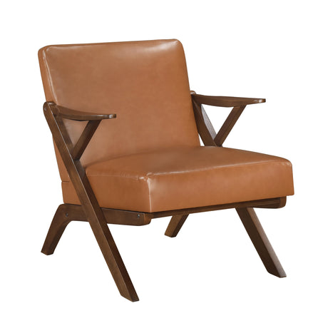 Gideon Brown Accent Chair from Homelegance - Luna Furniture