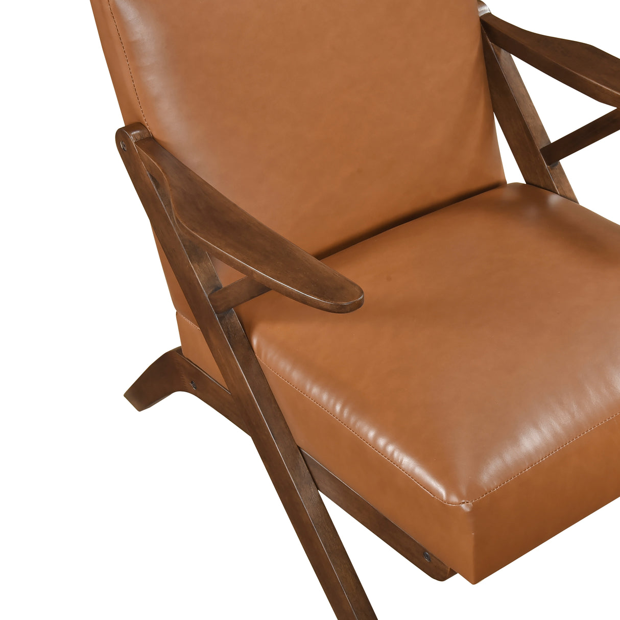 Gideon Brown Accent Chair from Homelegance - Luna Furniture