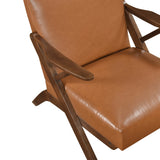 Gideon Brown Accent Chair from Homelegance - Luna Furniture