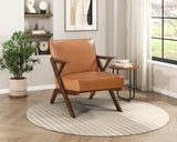 Gideon Brown Accent Chair from Homelegance - Luna Furniture