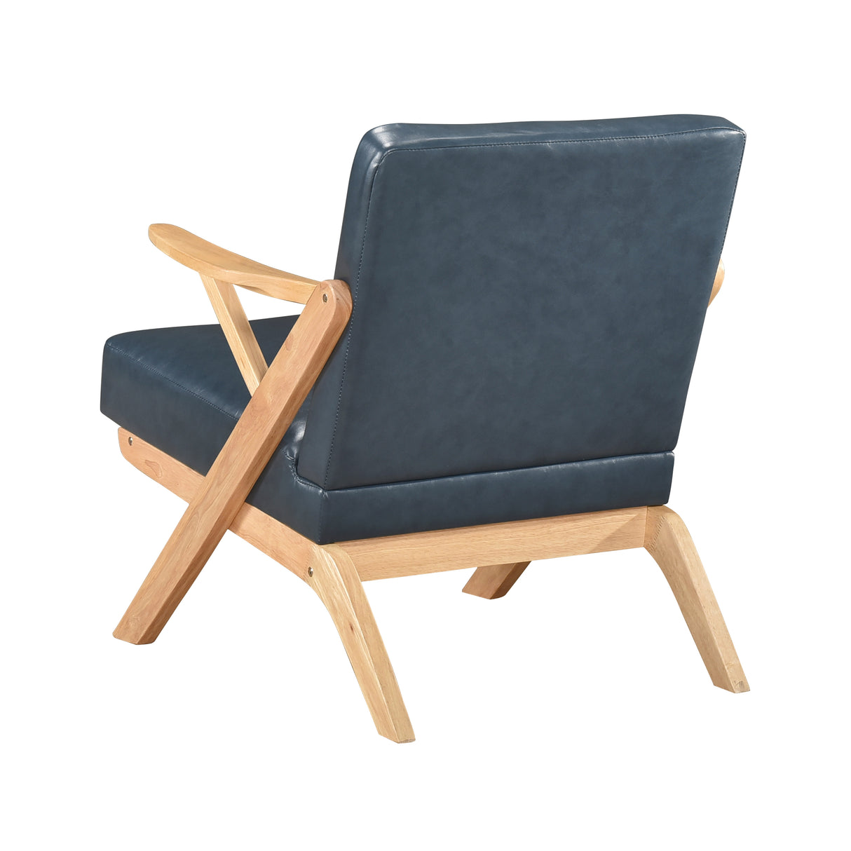 Gideon Natural Blue Accent Chair from Homelegance - Luna Furniture