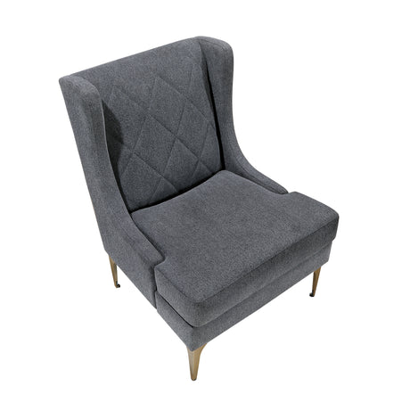 Savoy Dark Gray Accent Chair from Homelegance - Luna Furniture