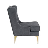Savoy Dark Gray Accent Chair from Homelegance - Luna Furniture