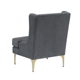 Savoy Dark Gray Accent Chair from Homelegance - Luna Furniture