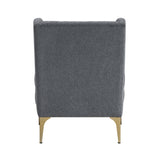 Savoy Dark Gray Accent Chair from Homelegance - Luna Furniture