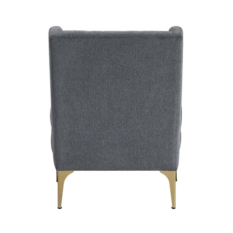 Savoy Dark Gray Accent Chair from Homelegance - Luna Furniture