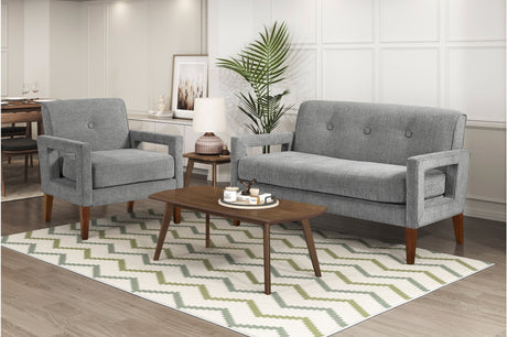Belfort Gray Living Room Set from Homelegance - Luna Furniture