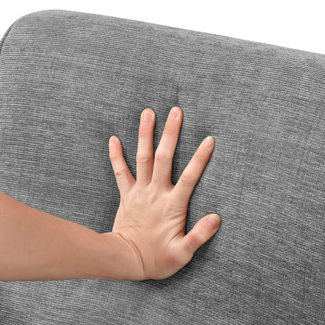 Belfort Gray Loveseat from Homelegance - Luna Furniture