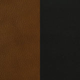 Vardon Dark Brown Genuine Leather Counter Height Chair, Set of 2 from Coaster - Luna Furniture