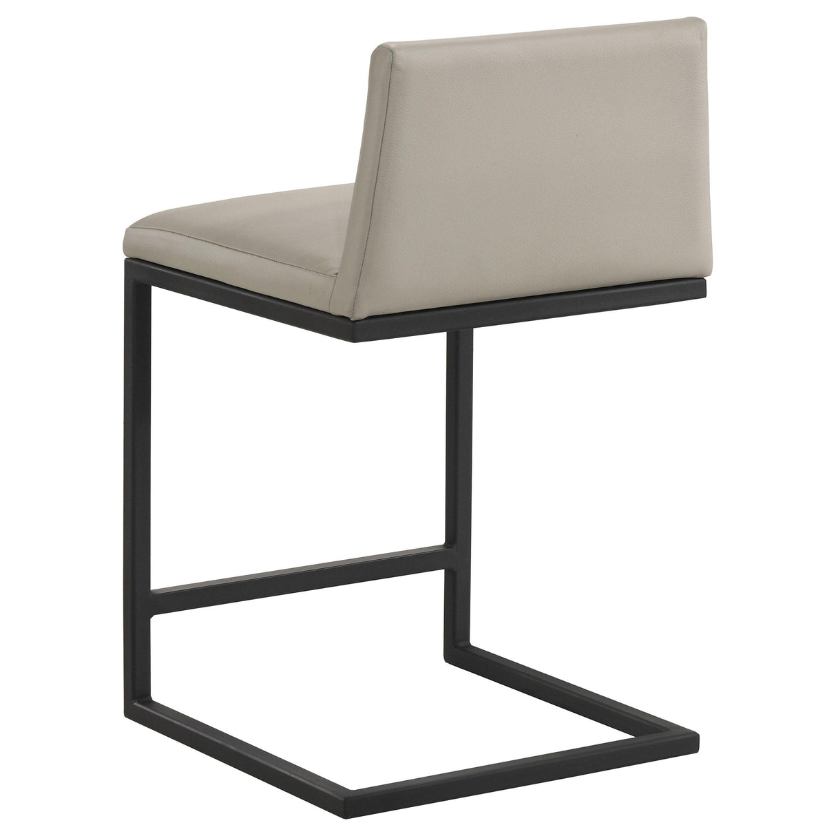 Vardon Tan Genuine Leather Counter Height Chair, Set of 2 from Coaster - Luna Furniture
