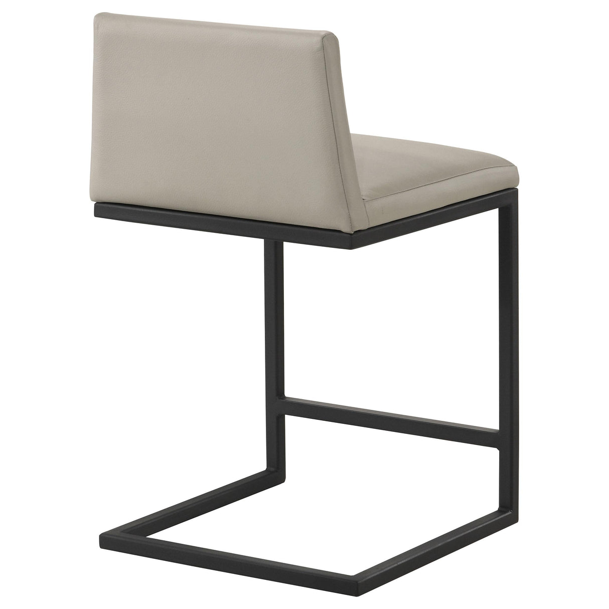 Vardon Tan Genuine Leather Counter Height Chair, Set of 2 from Coaster - Luna Furniture