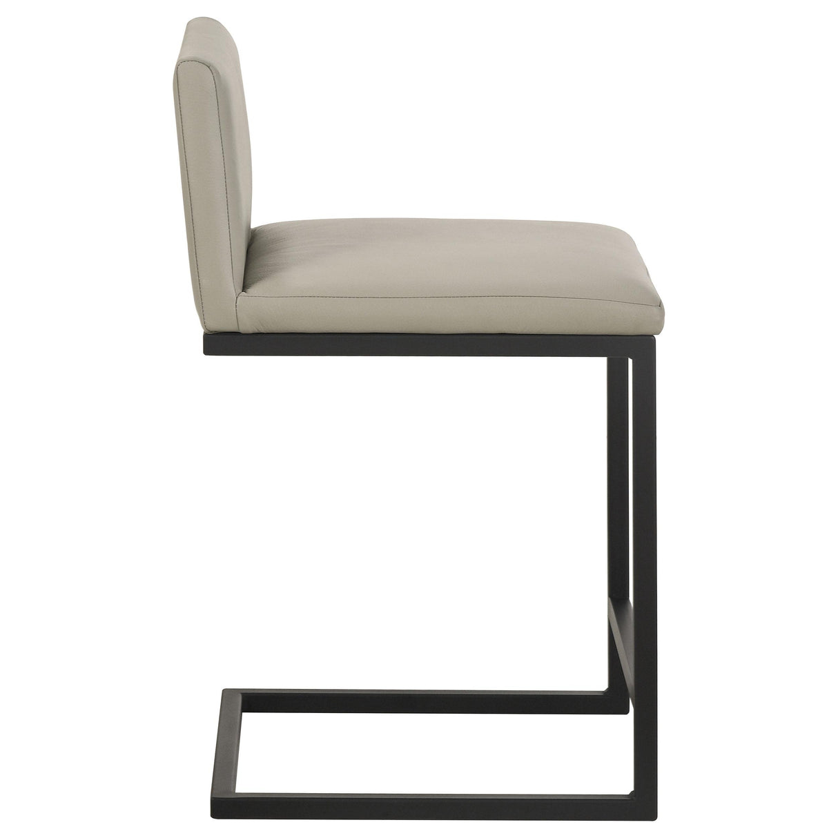 Vardon Tan Genuine Leather Counter Height Chair, Set of 2 from Coaster - Luna Furniture
