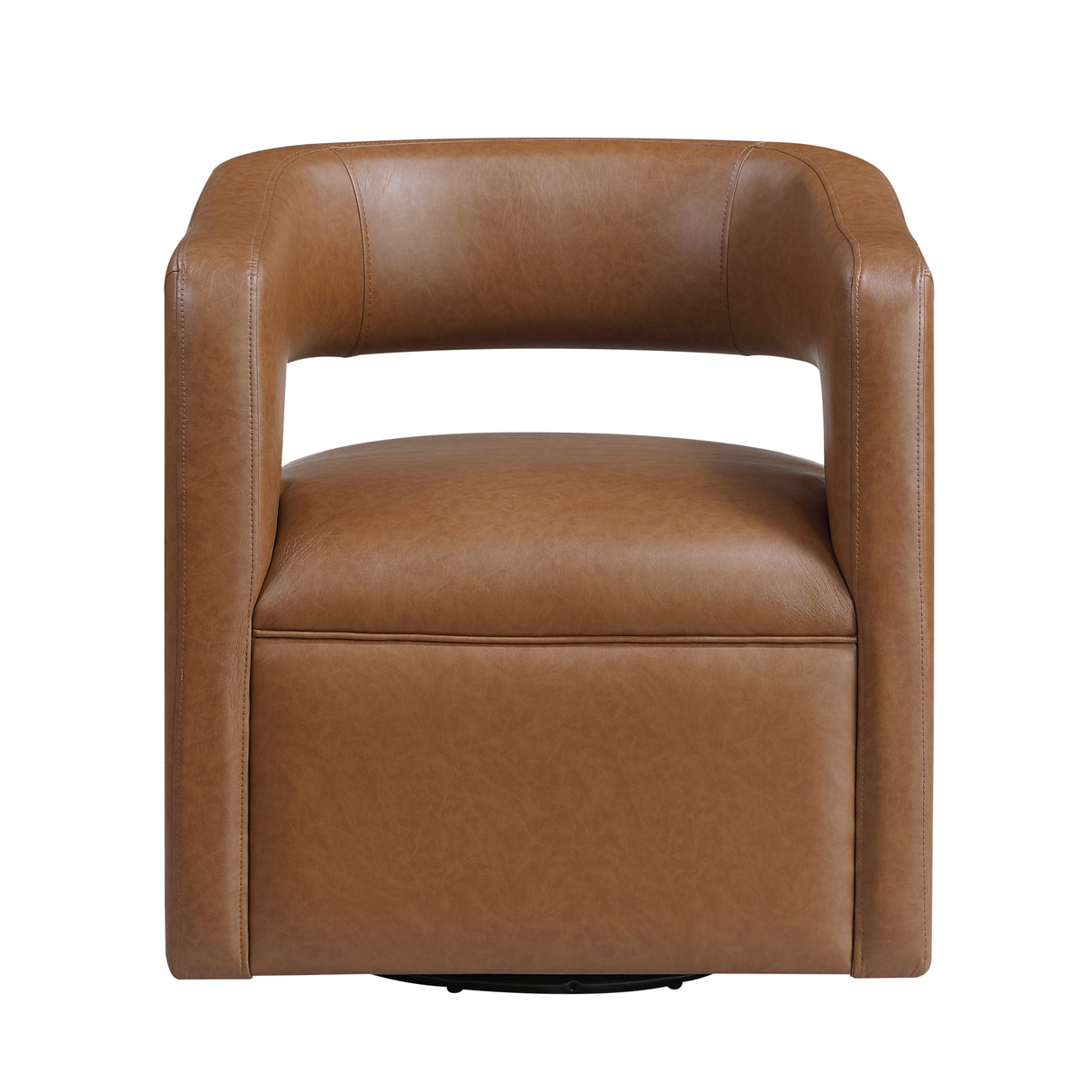 Sawyer Camel Swivel Accent Chair from Homelegance - Luna Furniture