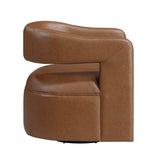 Sawyer Camel Swivel Accent Chair from Homelegance - Luna Furniture