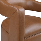 Sawyer Camel Swivel Accent Chair from Homelegance - Luna Furniture