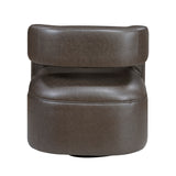 Sawyer Coffee Swivel Accent Chair from Homelegance - Luna Furniture