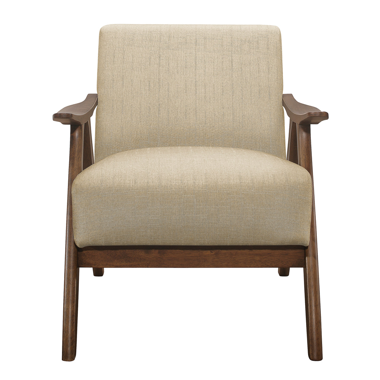 Damala Light Brown Accent Chair from Homelegance - Luna Furniture