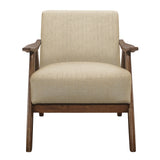 Damala Light Brown Accent Chair from Homelegance - Luna Furniture
