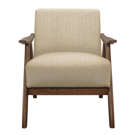 Damala Light Brown Accent Chair from Homelegance - Luna Furniture