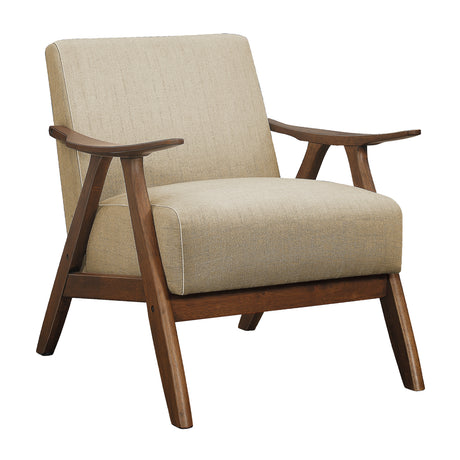 Damala Light Brown Accent Chair from Homelegance - Luna Furniture