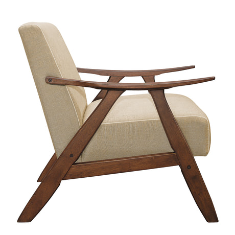 Damala Light Brown Accent Chair from Homelegance - Luna Furniture