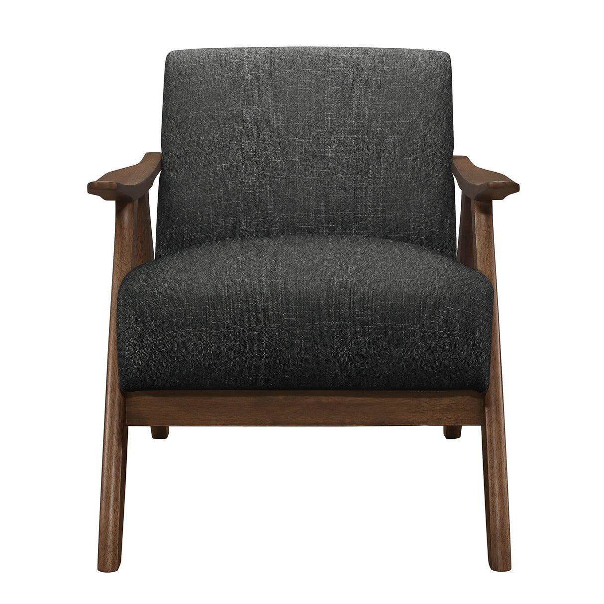 Damala Dark Gray Accent Chair from Homelegance - Luna Furniture
