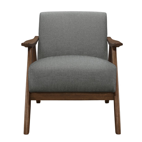 Damala Gray Accent Chair from Homelegance - Luna Furniture