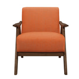 Damala Orange Accent Chair from Homelegance - Luna Furniture