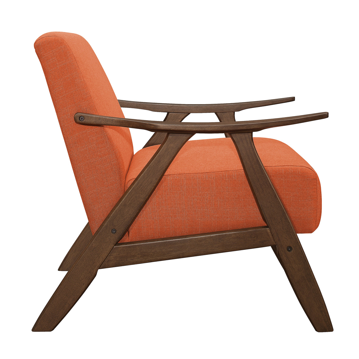 Damala Orange Accent Chair from Homelegance - Luna Furniture