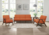 Damala Orange Accent Chair from Homelegance - Luna Furniture