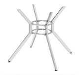 Steele Chrome Spoke Metal Dining Table Base from Coaster - Luna Furniture