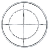 Levy Chrome Loop Metal Dining Table Base from Coaster - Luna Furniture