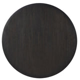 Leandro Burnished Black/Cream 5-Piece Round Dining Table Set from Coaster - Luna Furniture