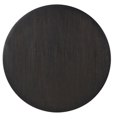 Leandro Burnished Black/Cream 5-Piece Round Dining Table Set from Coaster - Luna Furniture