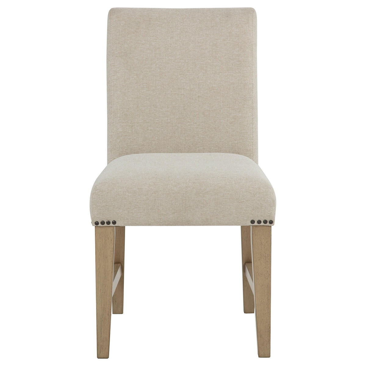 Naser 5-piece 48-inch Round Dining Table Set Beige and Light Oak from Coaster - Luna Furniture