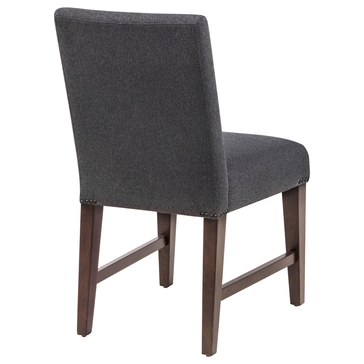 Naser Parsons Gray and Dark Walnut Dining Side Chair, Set of 2 from Coaster - Luna Furniture