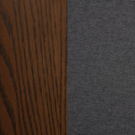 Naser Parsons Gray and Dark Walnut Dining Side Chair, Set of 2 from Coaster - Luna Furniture