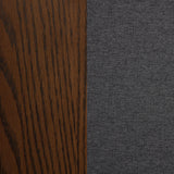 Naser Gray and Dark Walnut Upholstered Counter Stool, Set of 2 from Coaster - Luna Furniture
