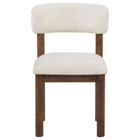 Faulkner Cream 5-Piece 48" Round Dining Set from Coaster - Luna Furniture