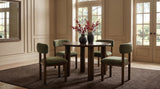 Faulkner Moss Green 5-Piece 48-inch Round Dining Set