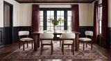 Faulkner Cream 7-Piece 84-inch Extension Dining Set