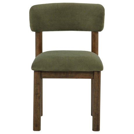 Faulkner Moss Green 7-Piece 84" Extension Dining Set from Coaster - Luna Furniture