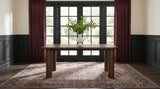 Faulkner Brown Oak 84-inch Extension Wood Dining Table