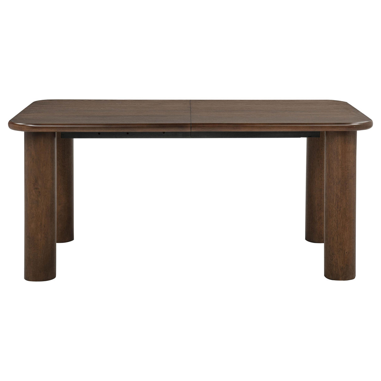 Faulkner Brown Oak 84-inch Extension Wood Dining Table from Coaster - Luna Furniture