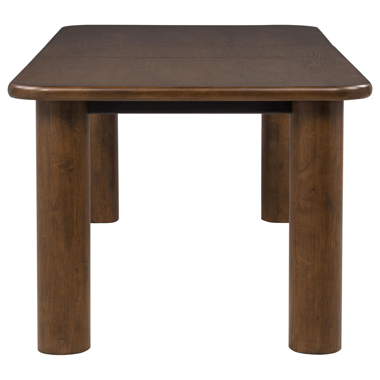 Faulkner Brown Oak 84-inch Extension Wood Dining Table