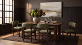 Faulkner Brown Oak 84-inch Extension Wood Dining Table